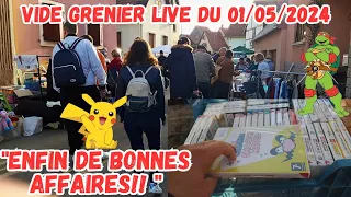 Vide Grenier Live du 1/05/2024. Pleins de Bonnes Affaires Enfin!!