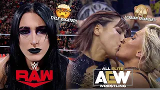 Rhea Ripley INJURED & Vacates Title! Lesbians Gone WILD in AEW! | Women's Wrestling Weekly