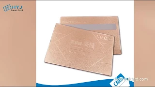 Make Metal business card, Metal VIP card