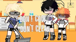 "I Don't Cook, I Don't Clean" Meme 👑 Gacha Club [Ft. Haikyuu] | HQ