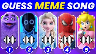 GUESS MEME & WHO'S SINGING 🎤🎵 🔥| Lay Lay,Salish Matter, Boywithuke, MrBeast, Jax, Elsa, Kika kim