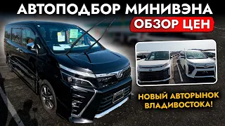 Выбираем МИНИВЭН❗️ "НОВЫЙ" АВТОРЫНОК❗️ Обзор цен на NOAH l VOXY l ESQUIRE и другие модели