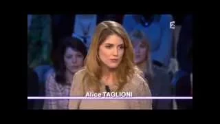 Alice Taglioni - On n’est pas couché 12 avril 2008 #ONPC