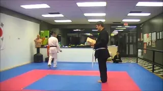 Yellow Belt Test for Tae Kwon Do