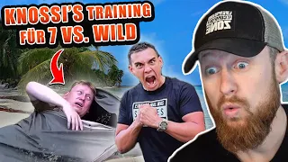 KNOSSI'S TRAINING für 7 vs. Wild mit Survival Mattin | Fritz Meinecke reagiert