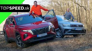 Test Hyundai Tucson 1.6 CRDi htrac vs VW Tiguan 2.0 TDI 4motion