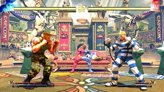 Guile vs Cody (Hardest AI) - Street Fighter V (PS5 4K 60FPS)