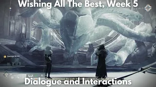 Wishing All The Best, Week 5 (Story Quest) [4K] - Destiny 2, Season of the Wish