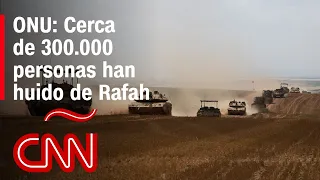 Aumentan los muertos en Gaza mientras más gente huye de Rafah por la guerra