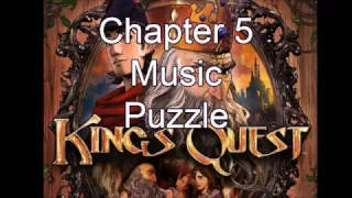 King's Quest: Music puzzle Chapter 5
