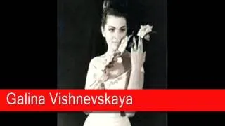 Galina Vishnevskaya: Mussorgsky - Songs and Dances of Death, 'Lullaby'