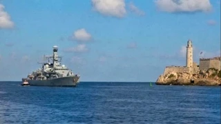 Британский военный корабль второй раз за полвека прибыл с визитом на Кубу (новости)