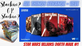 Stackin'? 📚 Or Slackin'? ⛔️ Star Wars Villains: Darth Maul #1 #VeVe X #Marvel