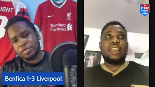 UEFA Champions League: Benfica 1–3 Liverpool Match Reaction Ft Oga Peter .