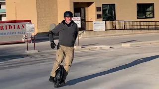 Learning to ride an Electric Unicycle (EUC)