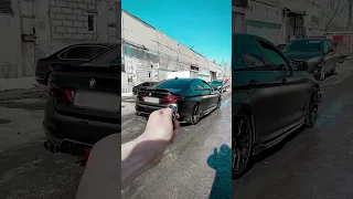 Произвели ТЮНИНГ ВЫХЛОПНОЙ СИСТЕМЫ на BMW M550 4.4 2017