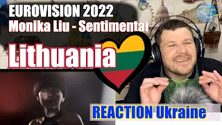 #Eurovision2022 #REACTION #Lithuania Monika Liu - Sentimentai - Lithuania 🇱🇹 Ukraine Reaction REWIEV