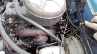 Moskvich 2140 Perkins Diesel engine