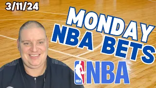 Monday 3 NBA Picks & Free Betting Predictions - 3/11/24 l Picks & Parlays