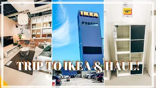 IKEA SHOP WITH ME! Shopping For Our Brand New Apartment! + HAUL! What's NEW at IKEA FALL 2021!