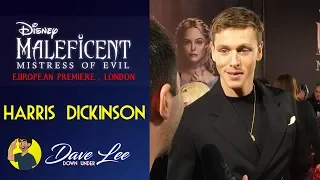 HARRIS DICKINSON - Maleficent: Mistress of Evil European Premiere Interview