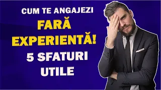 AFLA CUM TE PREGATESTI PENTRU UN INTERVIU CU (SAU FARA) EXPERIENTA | 5 SFATURI