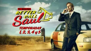 BETTER CALL SAUL | RESUMEN TEMPORADAS 1, 2, 3, 4 y 5 en 30 minutos | NETFLIX