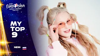 Junior Eurovision 2021 - Top 9 (NEW: 🇷🇺)
