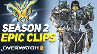 THE MOST EPIC CLIPS IN SEASON 2 - OVERWATCH 2