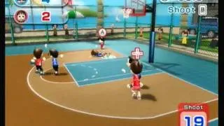 ME AND MY FRIEND PLAYING WII BASKETBALL