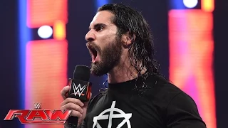 Seth Rollins asks the tough questions to "Roman Reigns": Raw, July 11, 2016