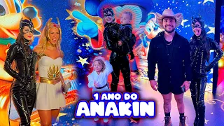 GIOVANNA ALPARONE MOSTRA TUDO SOBRE A FESTA DE 1 ANO DO ANAKIN!!