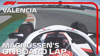 F1 2023 Kevin Magnussen's Onboard Lap Around Circuit Ricardo Tormo - Valencia