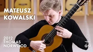 Franz Schubert's "Moment Musicaux No. 3' played by Mateusz Kowalski on a Thomas Norwood "Esteso"