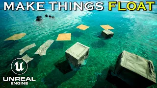 How To MAKE Things FLOAT in Water | Unreal Engine 5 Tutorial