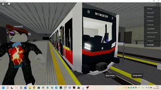 Warsaw Metro Roblox Škoda Varsovia Linka M1 Kabaty - Młociny