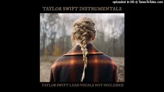 Taylor Swift - champagne problems (Official Instrumental)