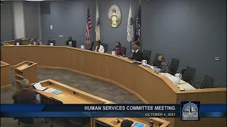 Human Services Committee Meeting 10-4-2021