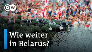 Proteste in Belarus: Lukaschenko droht mit Gewalt | DW Nachrichten