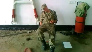 уснул в армии
