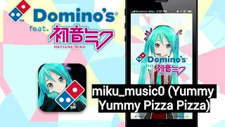 Domino’s App Feat. Hatsune Miku - Miku Music 0-3