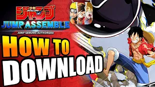 HOW TO DOWNLOAD AND LOGIN JUMP: Assemble OFFICIAL LAUNCH!!! (Android/IOS)