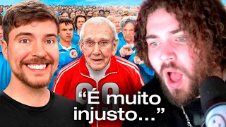 wuant reage a MrBeast "Pessoas de 1 a 100 Anos Decidem Quem Vai Ganhar US$ 250,000"