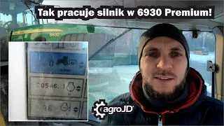 Nie do wiary! 😮😮 Tak pracuje silnik w 6930 Premium! 🚜 po 20000 mtg od nowości!