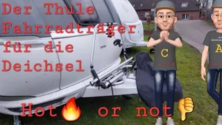 Thule Fahrradträger / Deichselträger für Fahrräder 🚴‍♂️🚴‍♂️ Hot oder Schrott?🔥⚡️#camping #wohnwagen