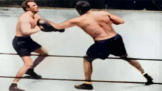 Infamous Fight. Primo Carnera vs Ernie Schaaf - February 10, 1933 in Color