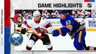 Senators @ Sabres 10/13 | NHL Highlights 2022