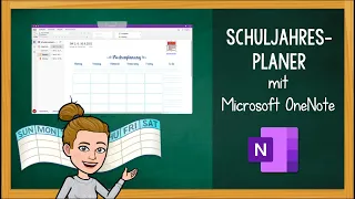 Digitaler Schuljahresplaner mit Microsoft OneNote