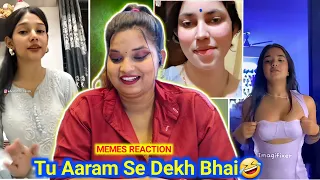 Wah Kya Scene  Hai | Ep-79 | Trending Memes | Dank Memes | Bhabhi Memes | REACTION | SWEET CHILLIZ |