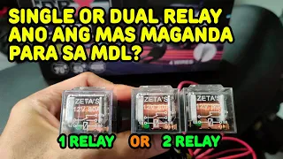 1 relay or 2 relay sa Mini Driving Light